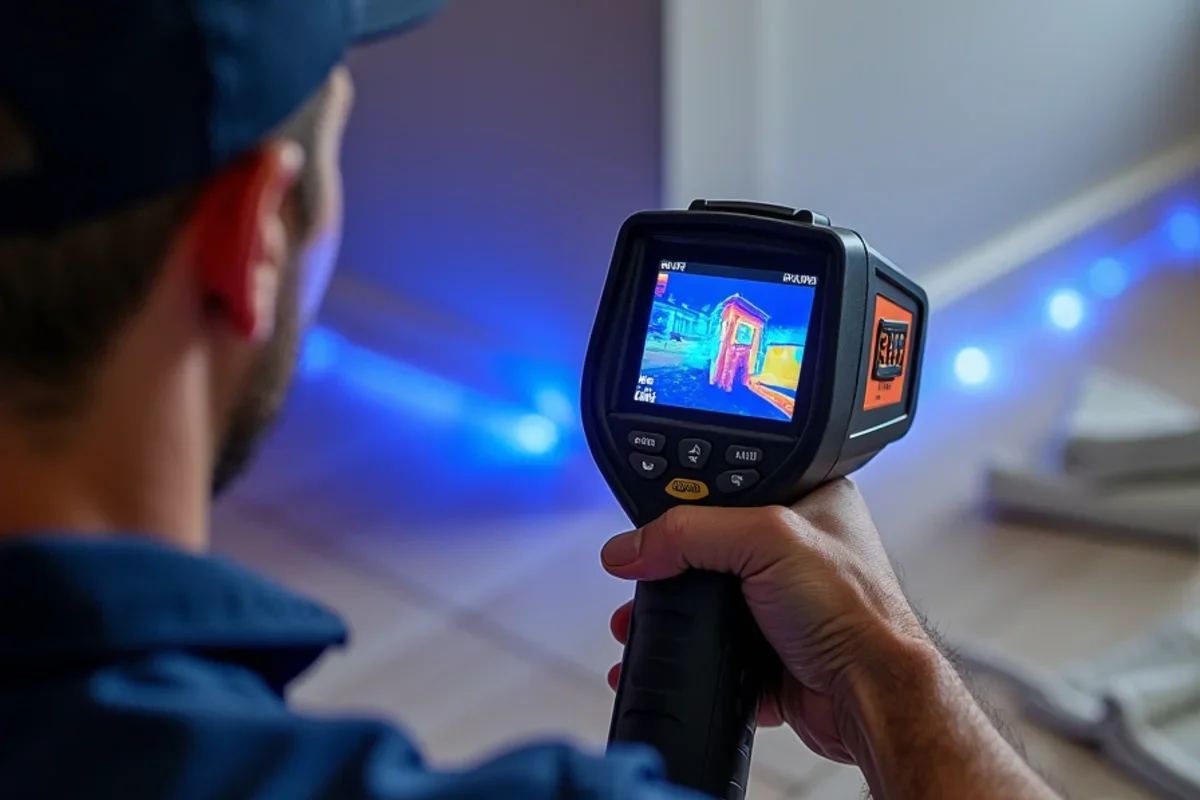 Water damage restoration in Orlando: thermal imaging scan procedure