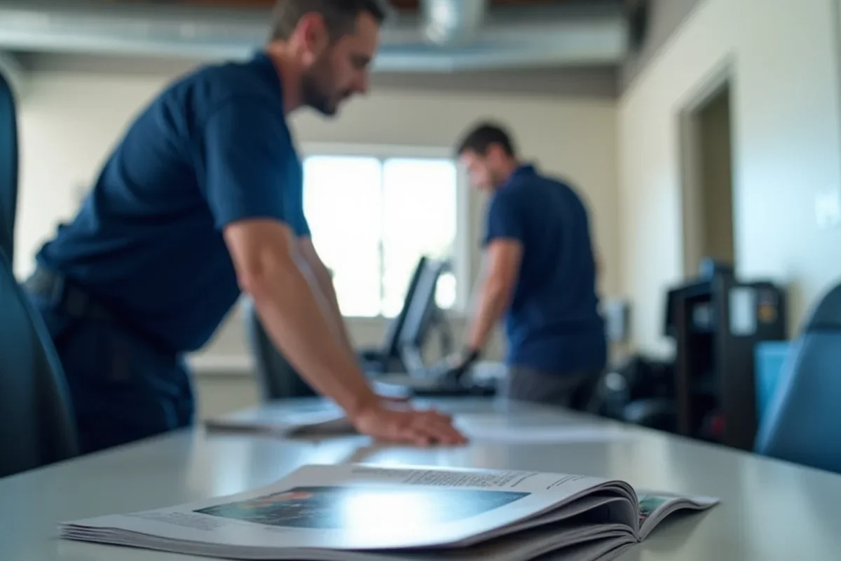Water damage restoration in Orlando: commercial office drying procedure